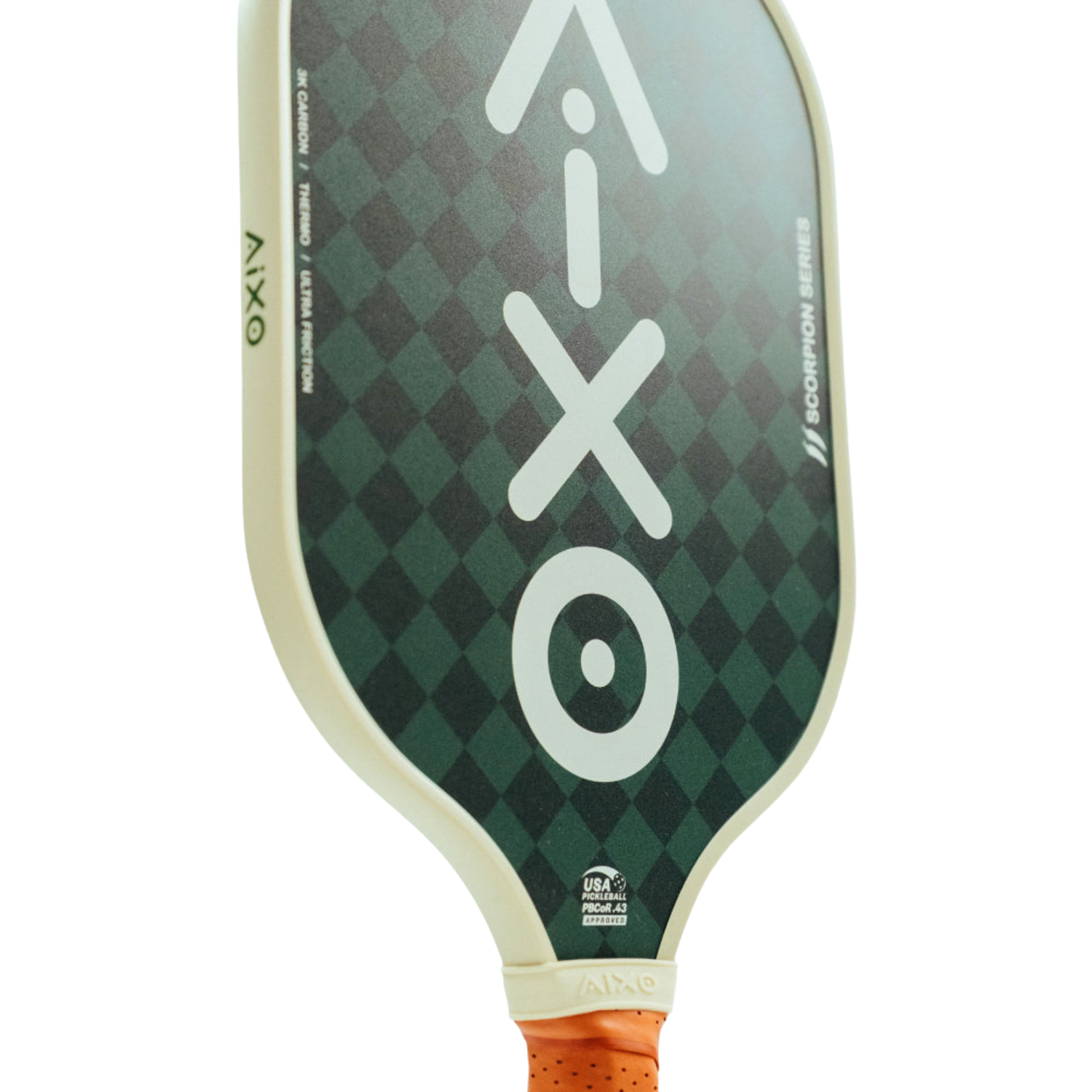 Aixo P11A Scorpion Country Club 3K Raw Carbon Pickleball Paddle