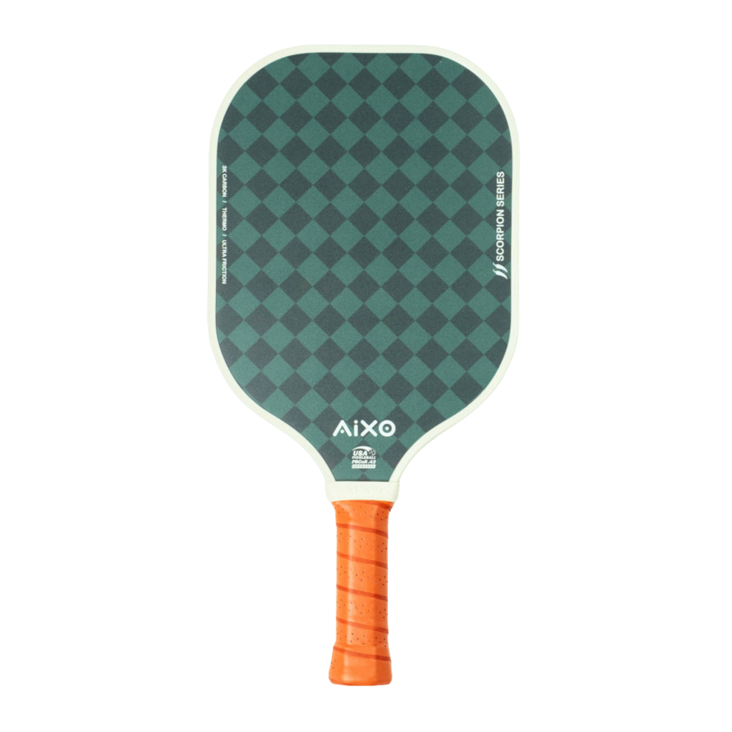Aixo P11A Scorpion Country Club 3K Raw Carbon Pickleball Paddle