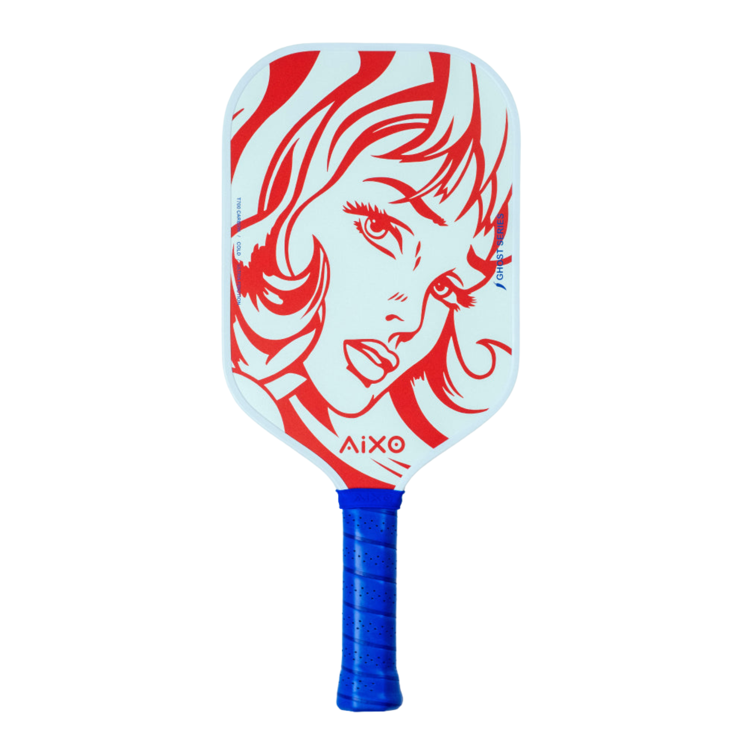 Aixo CP03 Ghost Popstar T700 Raw Carbon 16mm Pickleball Paddle