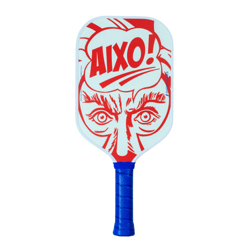 Aixo CP03 Ghost Popstar T700 Raw Carbon 16mm Pickleball Paddle