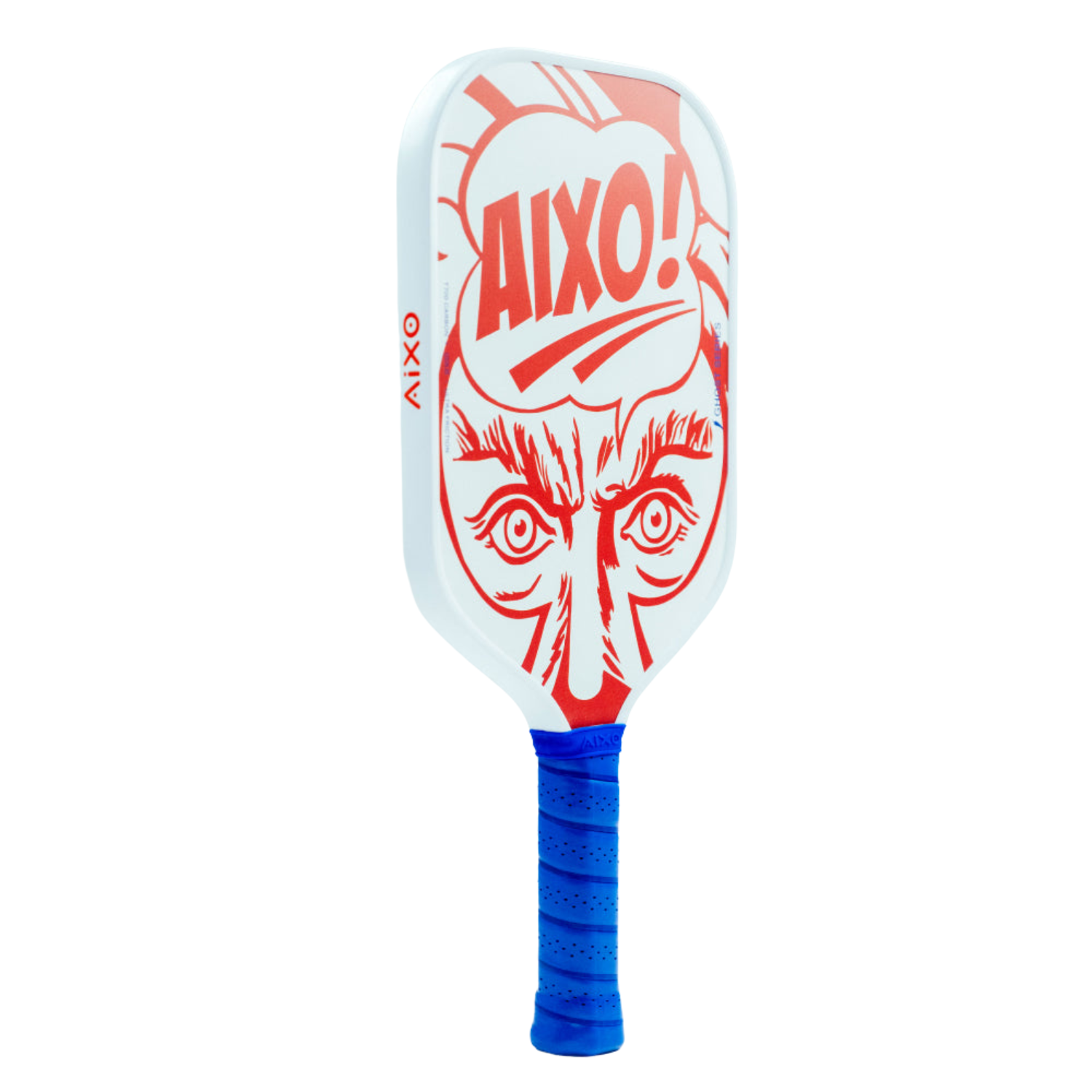 Aixo CP03 Ghost Popstar T700 Raw Carbon 16mm Pickleball Paddle
