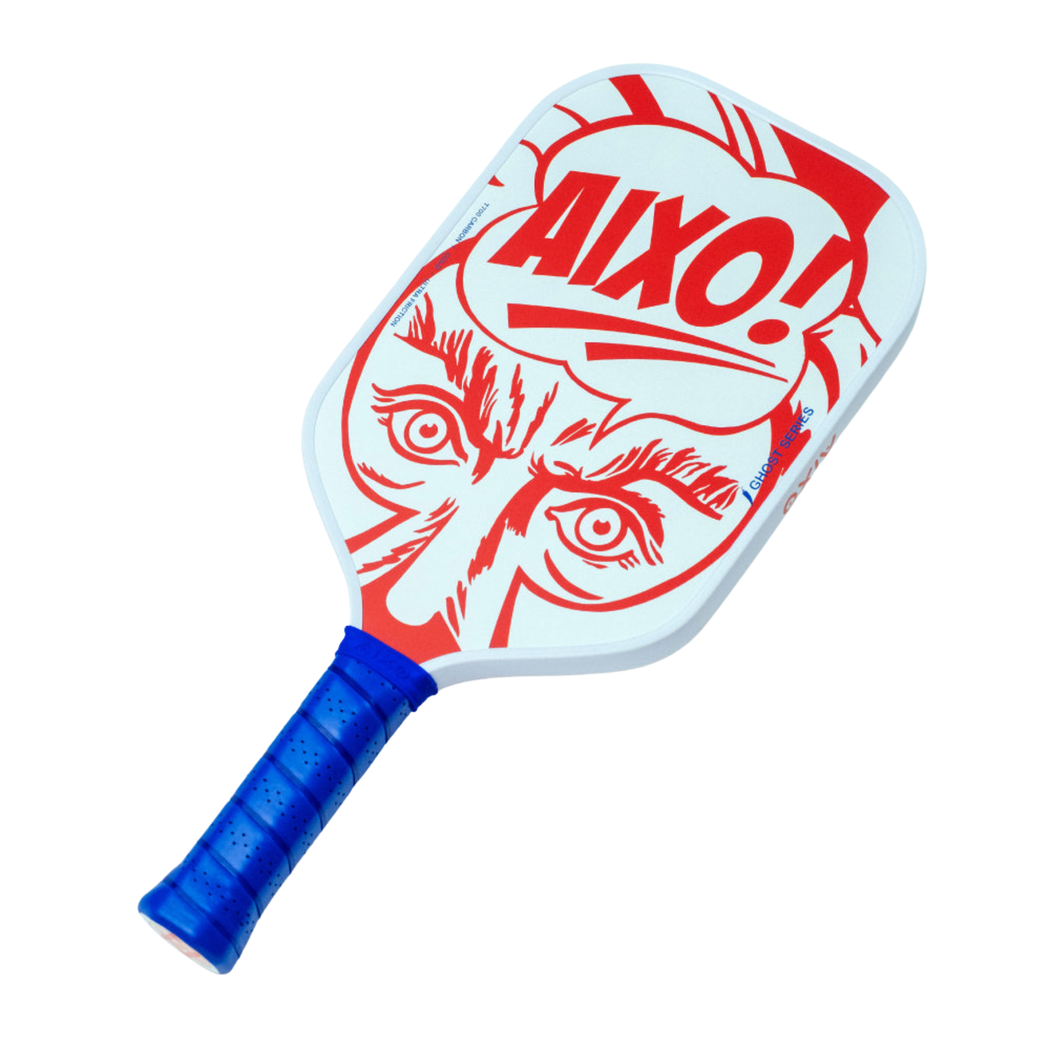 Aixo CP03 Ghost Popstar T700 Raw Carbon 16mm Pickleball Paddle