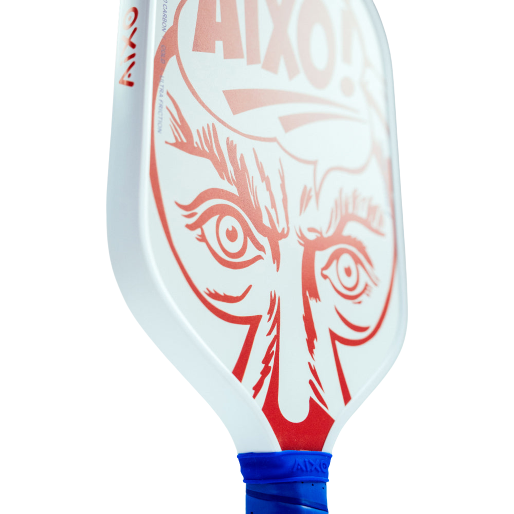 Aixo CP03 Ghost Popstar T700 Raw Carbon 16mm Pickleball Paddle