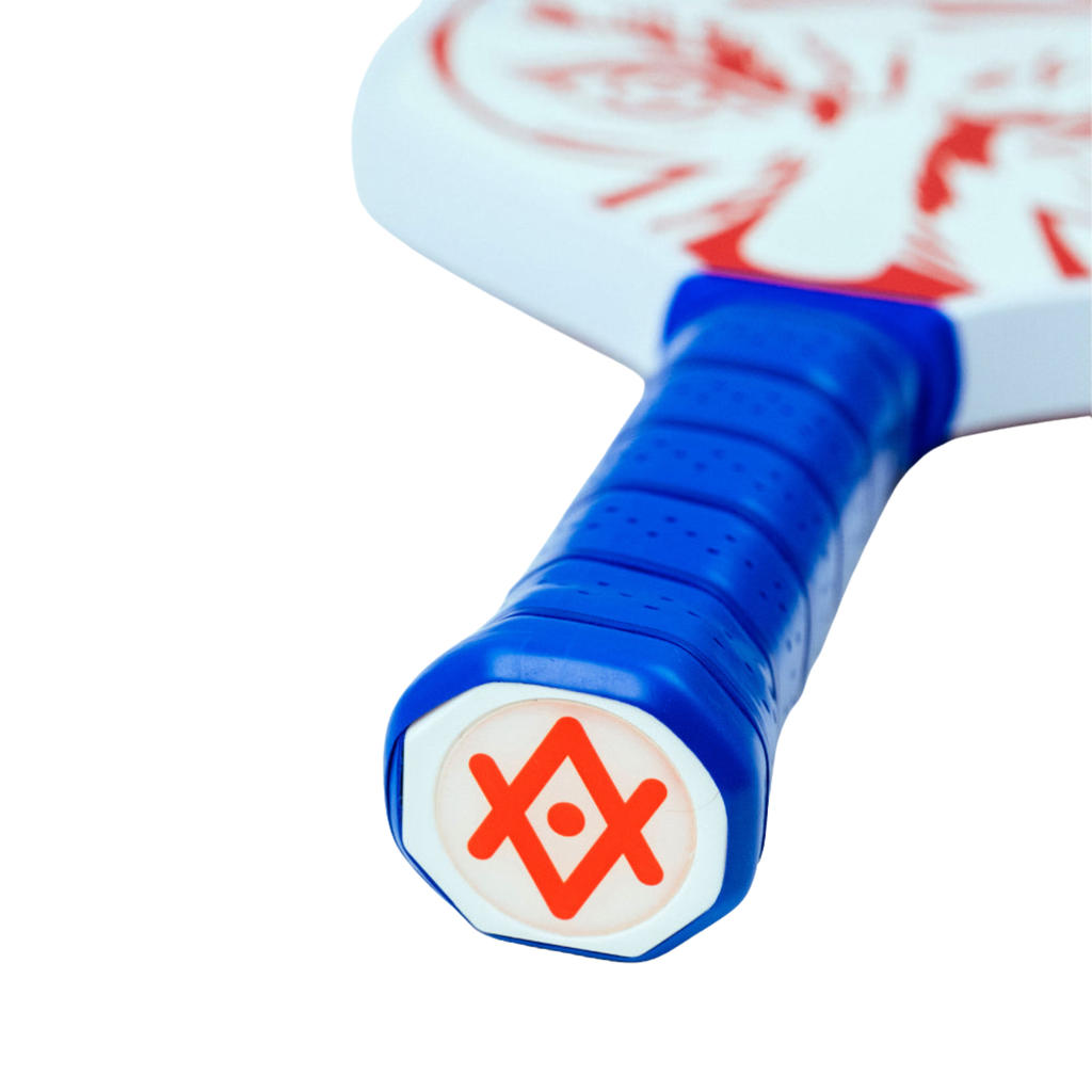 Aixo CP03 Ghost Popstar T700 Raw Carbon 16mm Pickleball Paddle