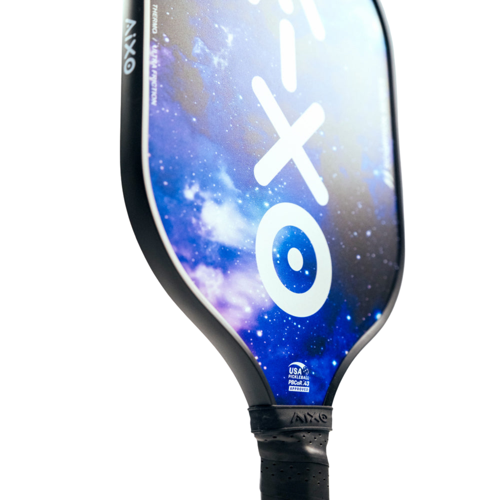 Aixo P11A Scorpion Spaceballs 3K Raw Carbon Pickleball Paddle