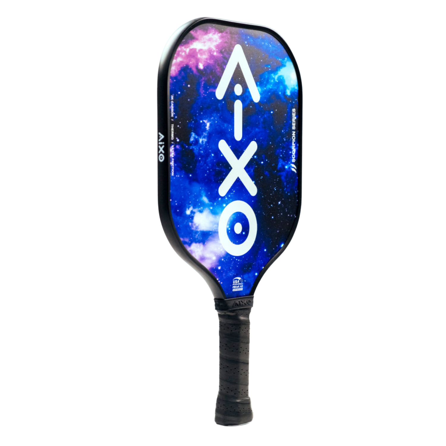 Aixo P11A Scorpion Spaceballs 3K Raw Carbon Pickleball Paddle