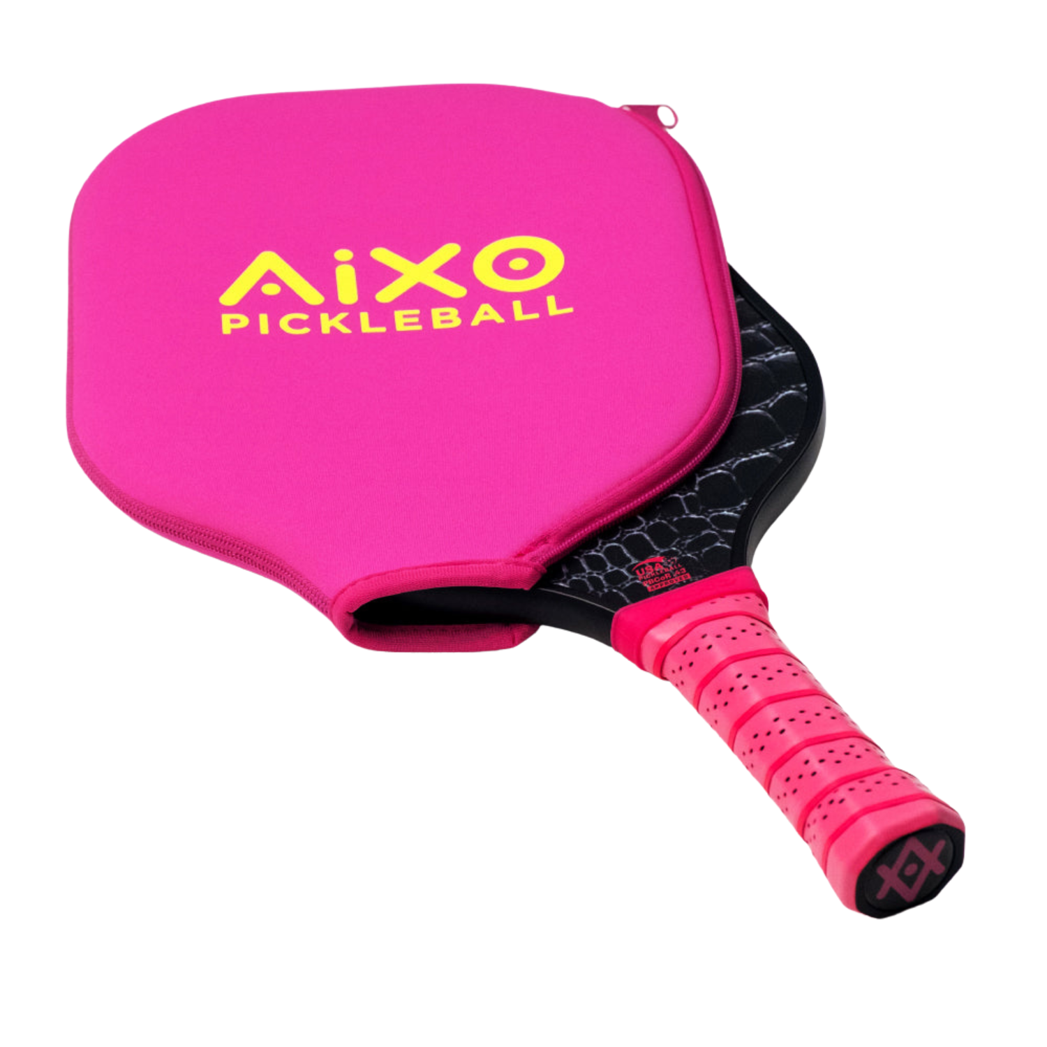 Aixo P11A Scorpion Glam Slam 3K Raw Carbon Pickleball Paddle