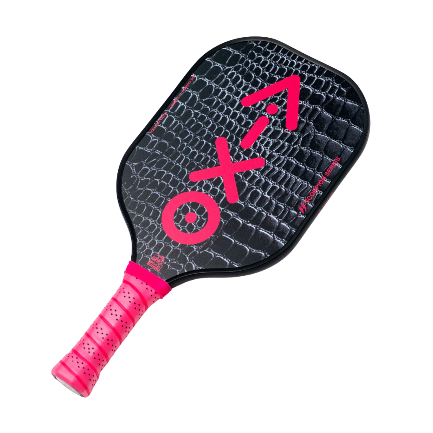Aixo P11A Scorpion Glam Slam 3K Raw Carbon Pickleball Paddle