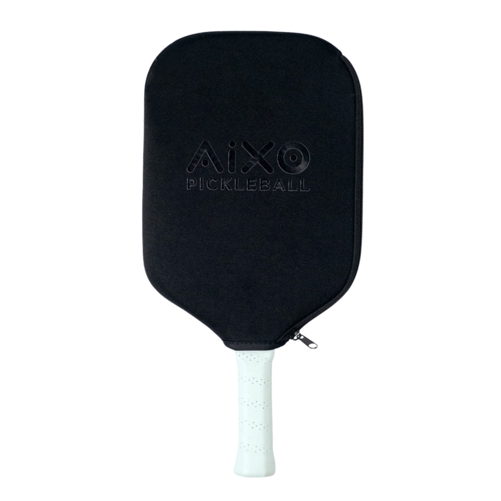 Aixo P14C Reaper Chaos Camo 18K Raw Carbon Pickleball Paddle