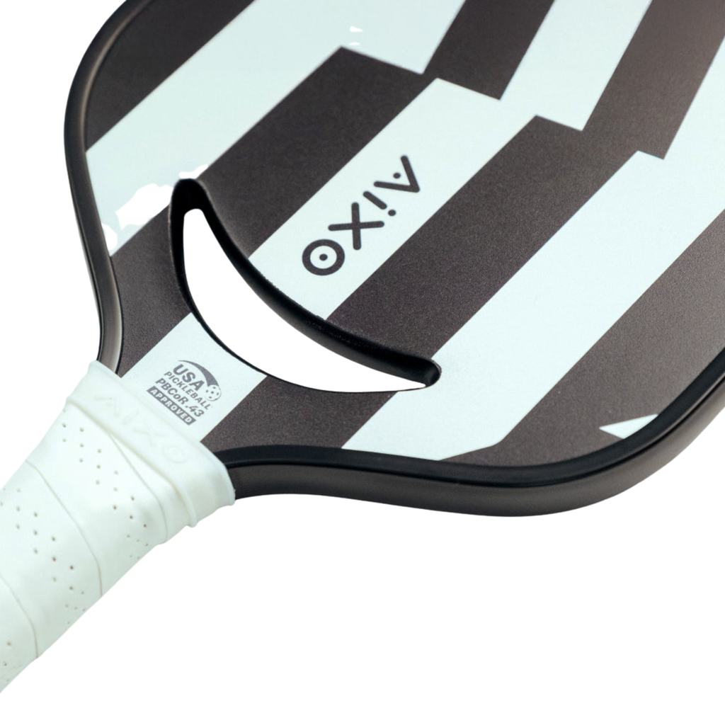 Aixo P14C Reaper Chaos Camo 18K Raw Carbon Pickleball Paddle