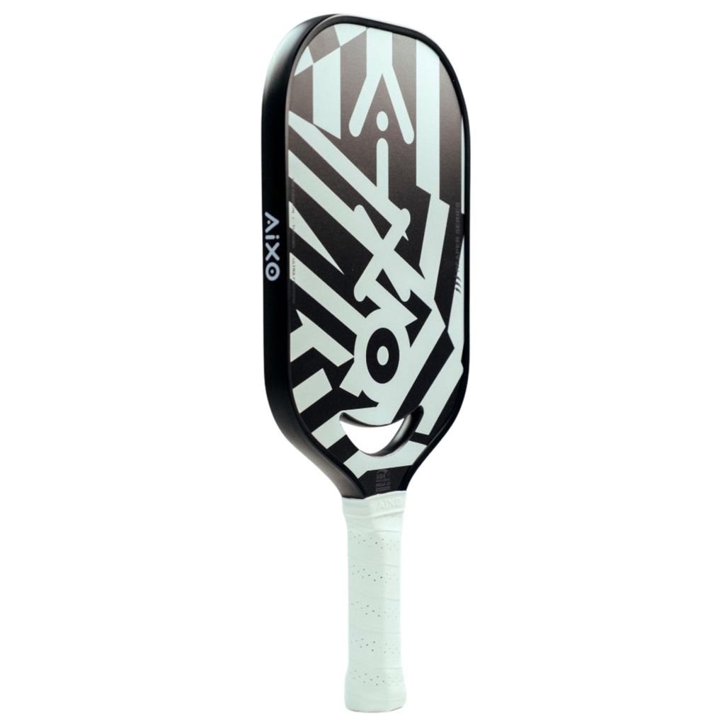 Aixo P14C Reaper Chaos Camo 18K Raw Carbon Pickleball Paddle