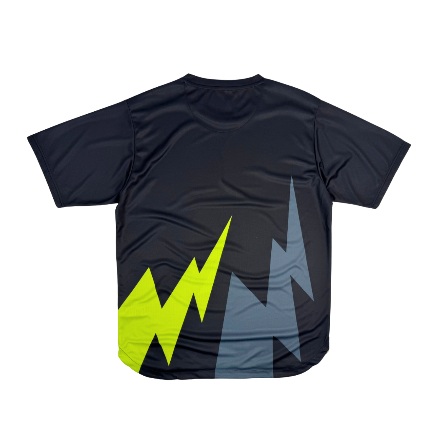AIXO Bolt Men's Performance T-Shirt | Neon Lightning Athletic Wear