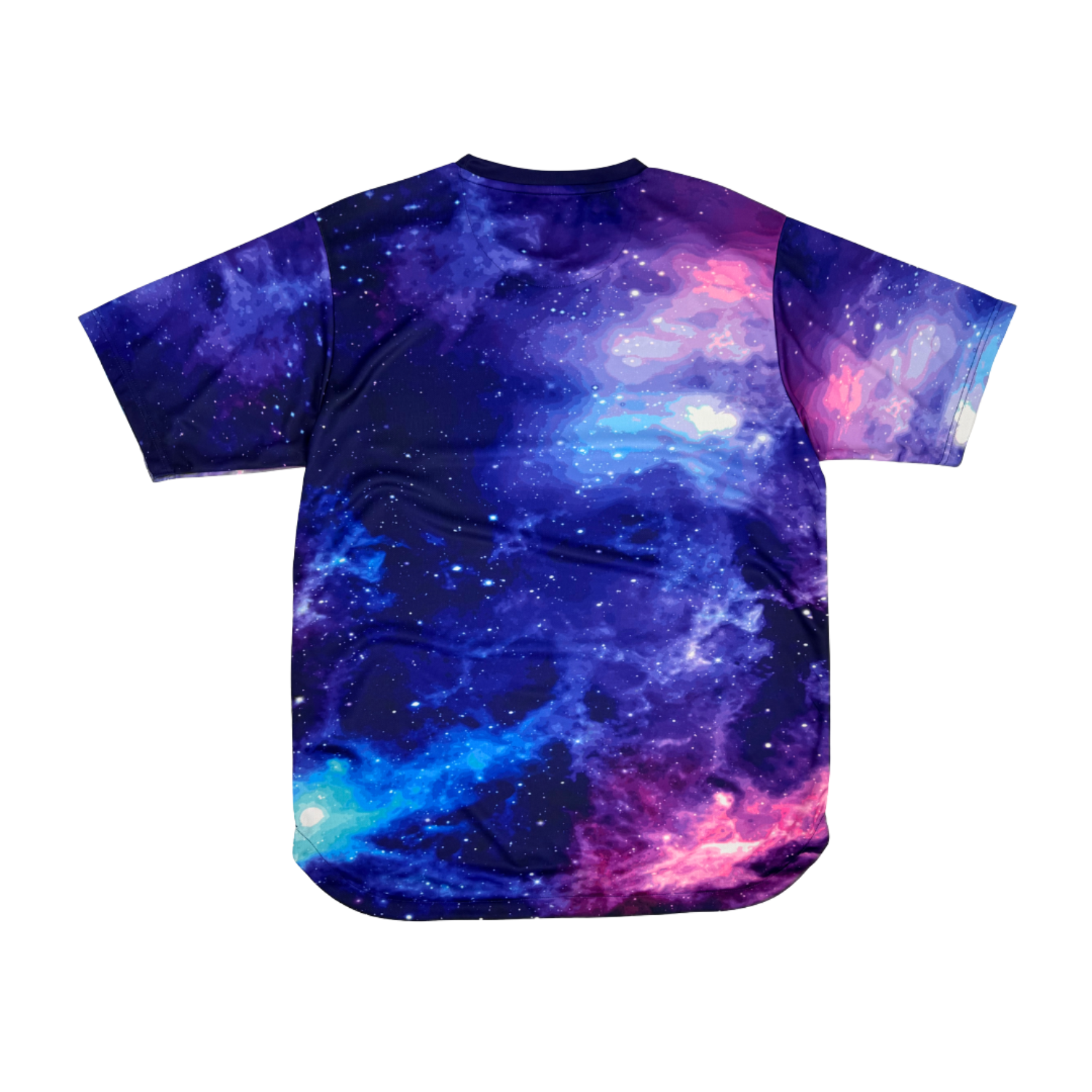 AIXO Spaceballs Men's Performance Shirt – Purple Nebula Print