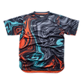 AIXO Chrome Men's Tennis T-Shirt | Graphite Recycled Performance Top