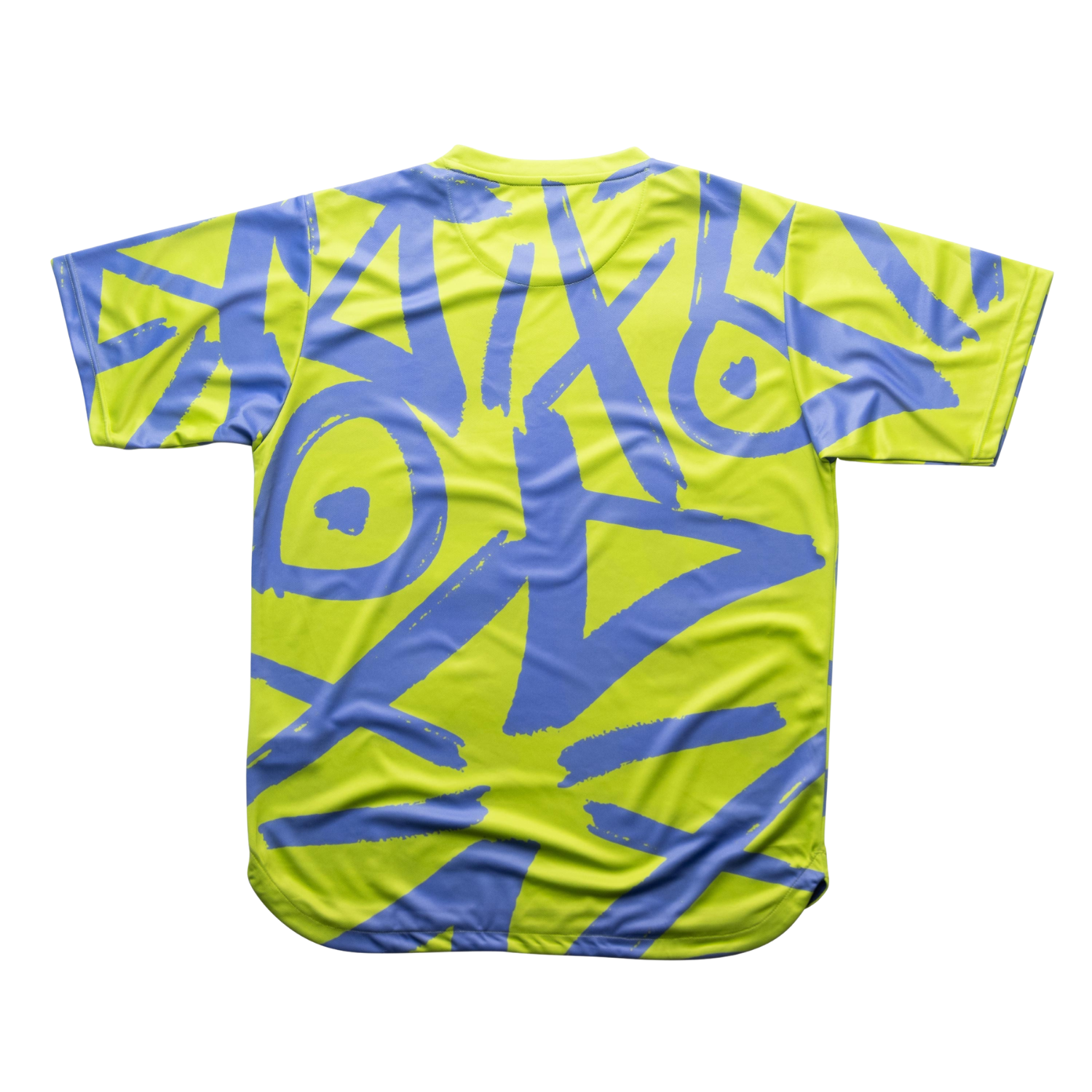 AIXO Tagged Men's Tennis T-Shirt - Teal Recycled Moisture-Wicking Top