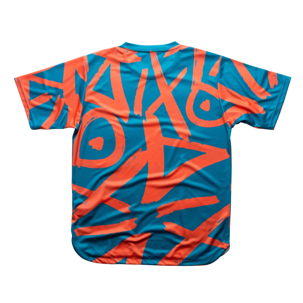 AIXO Tagged Men's Tennis T-Shirt | Lime Green Recycled Sportswear