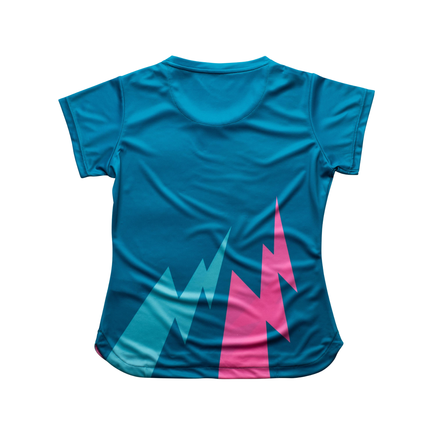 AIXO Bolt Women's Performance Shirt – Pink Lightning Recycled Tee