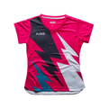 AIXO Bolt Women's Performance Shirt – Pink Lightning Recycled Tee