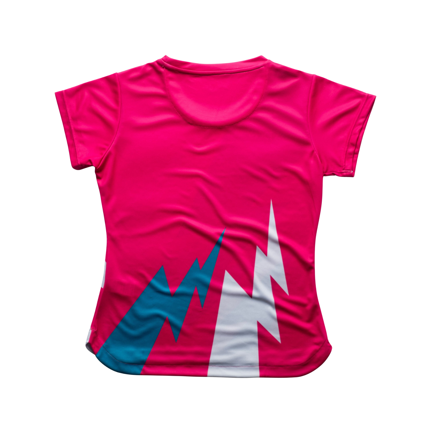 AIXO Bolt Women's Performance Shirt – Pink Lightning Recycled Tee