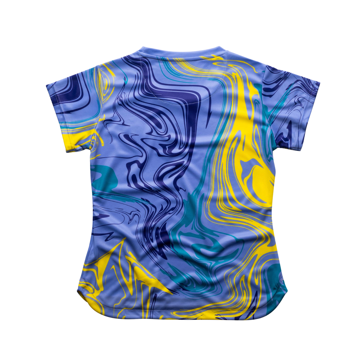 AIXO Chrome Women's Tennis T-Shirt – Graphite Recycled Sportswear