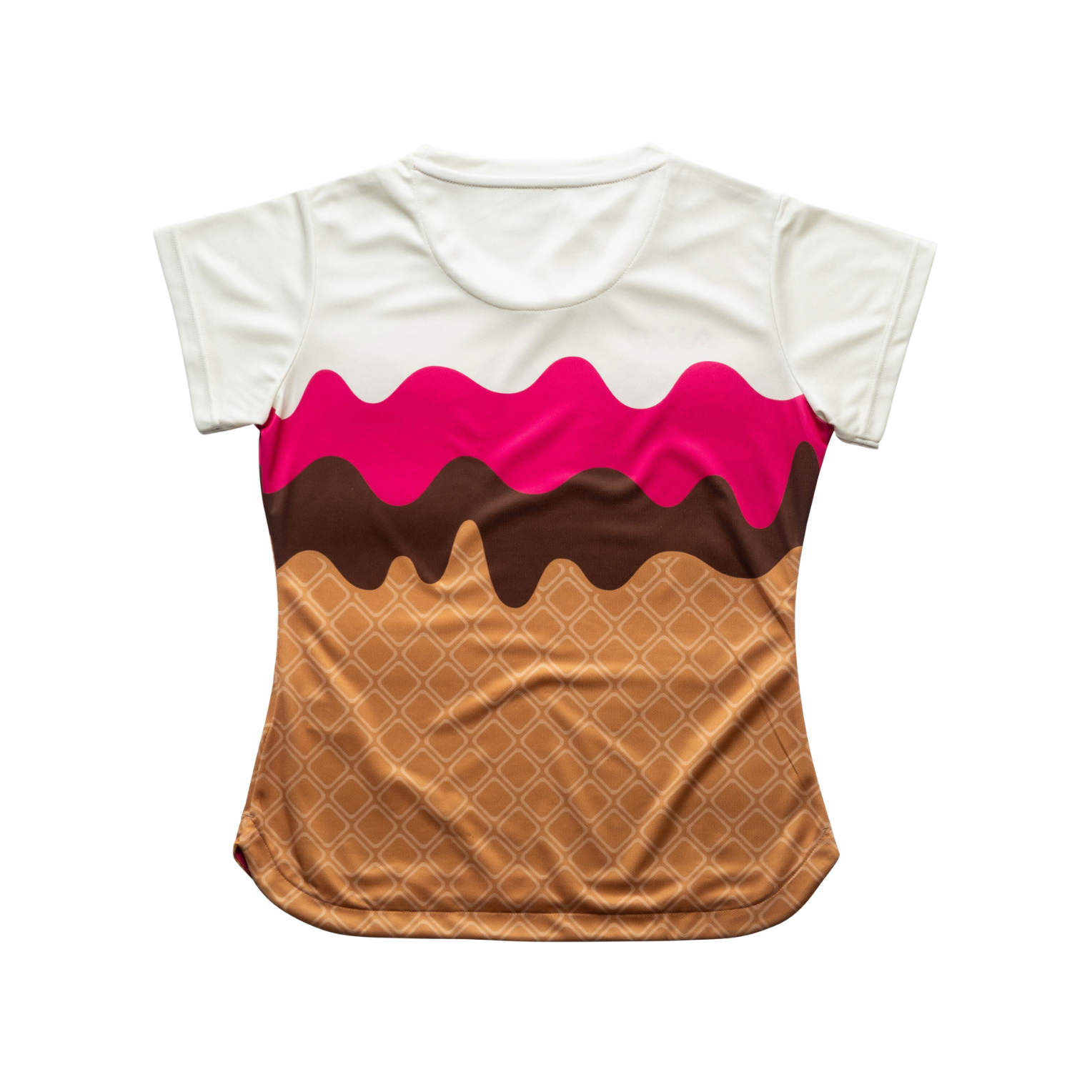 AIXO Sundae Women's Tennis T-Shirt | Moisture-Wicking Recycled Polyester