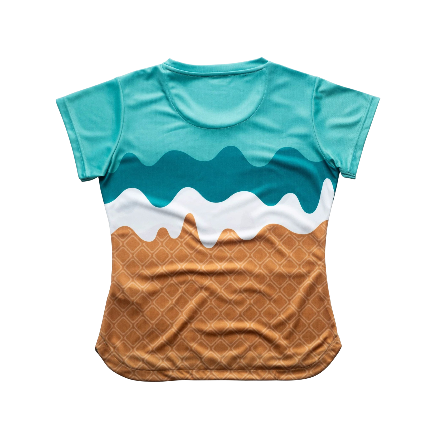 AIXO Sundae Women's Tennis T-Shirt | Moisture-Wicking Recycled Polyester