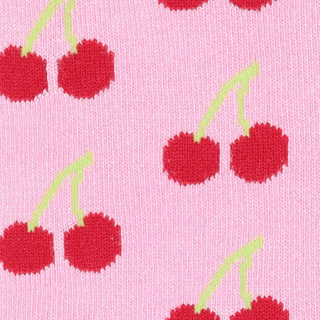 Swole Panda Cherry Bamboo Socks – Soft and Sustainable Patterned Socks