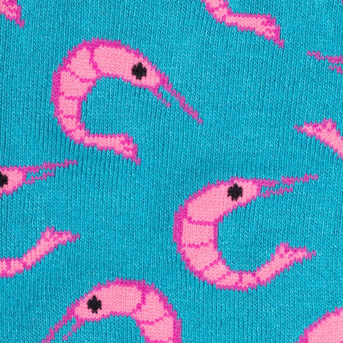 Swole Panda Shrimp Bamboo Socks – Sustainable Novelty Print Footwear