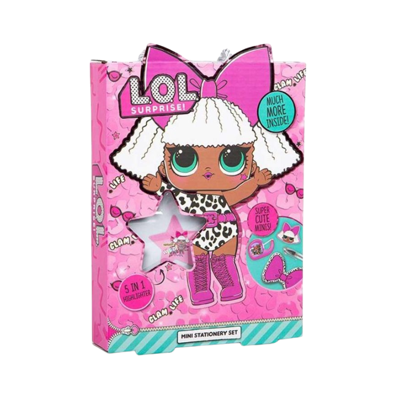 LOL Surprise! Pink Stationery Set – Kids School Supplies & Creative Gift