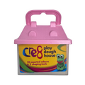PoundFun Pink Play Dough House - Creative Modeling Clay Playset
