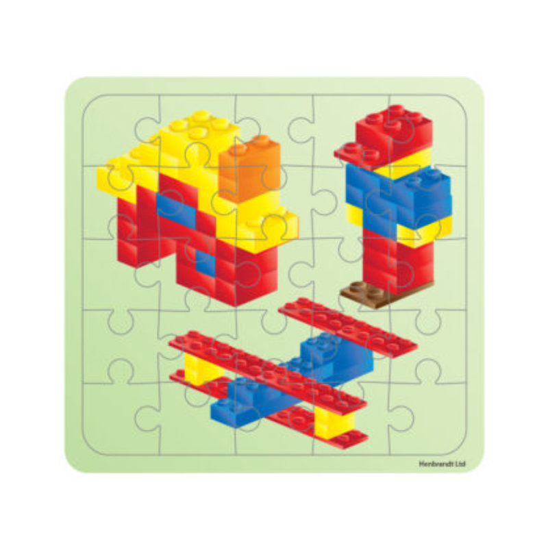 PoundFun Building Blocks Jigsaw Puzzle – Creative Educational Toy