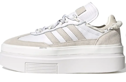 Adidas Ivy Park Super Sleek 72 Icy Park White Leather Platform Trainers