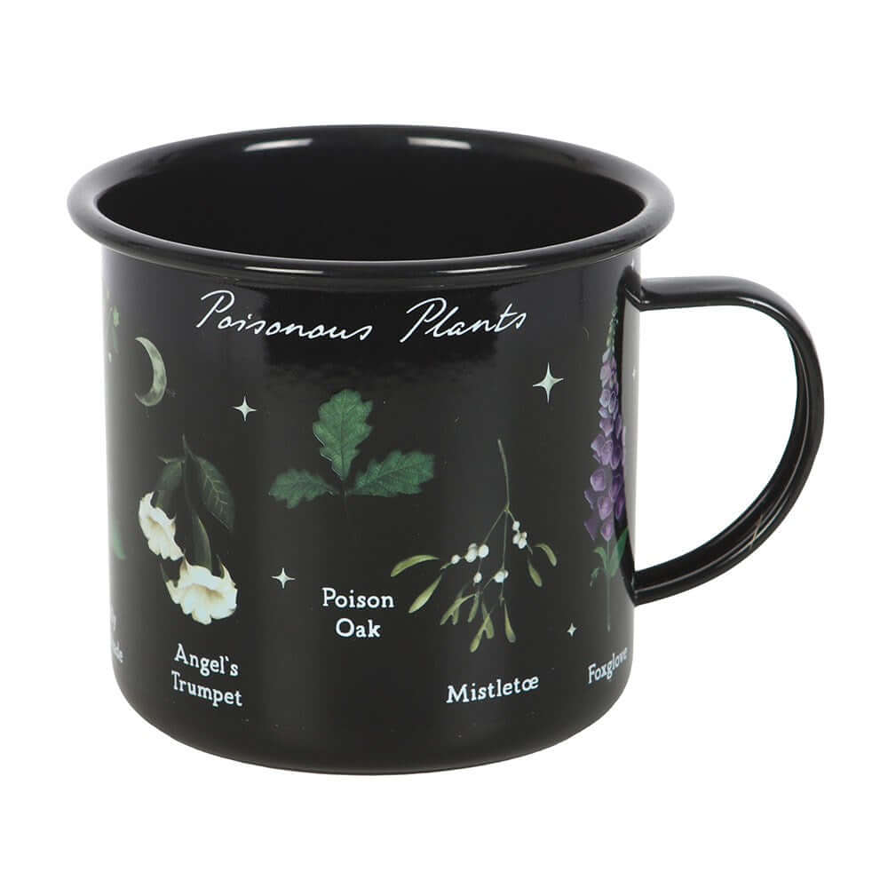 Poisonous Plants Enamel Mug – Kate's Clothing Gothic 500ml Drinkware