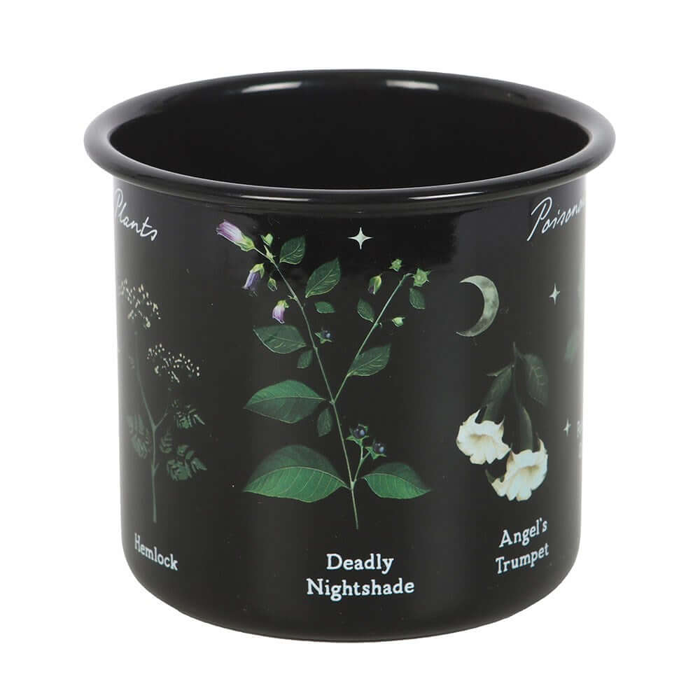 Poisonous Plants Enamel Mug – Kate's Clothing Gothic 500ml Drinkware