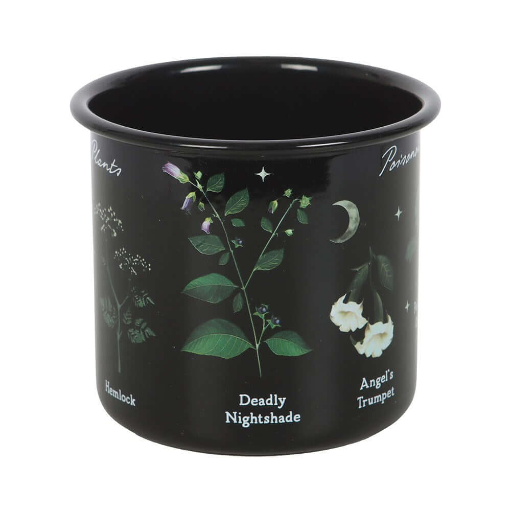 Poisonous Plants Enamel Mug – Kate's Clothing Gothic 500ml Drinkware