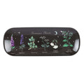 Kate's Clothing Poisonous Plants Glasses Case | Gothic Skull PU Leather
