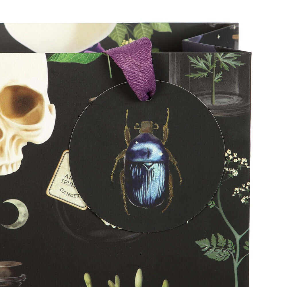 Kate's Clothing Venom & Vines Gothic Gift Bag - 23cm Reusable Tote