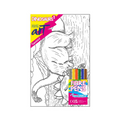 PoundFun Dinosaur Velvet Poster Art Kit – Kids Creative Coloring Set