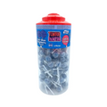 Vidal Blue Raspberry Tongue Painter Lollies - Novelty Candy Tub