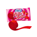 Vidal Strawberry Rolla Belta – Sugar Coated Fruit Belts (Individually Wrapped)