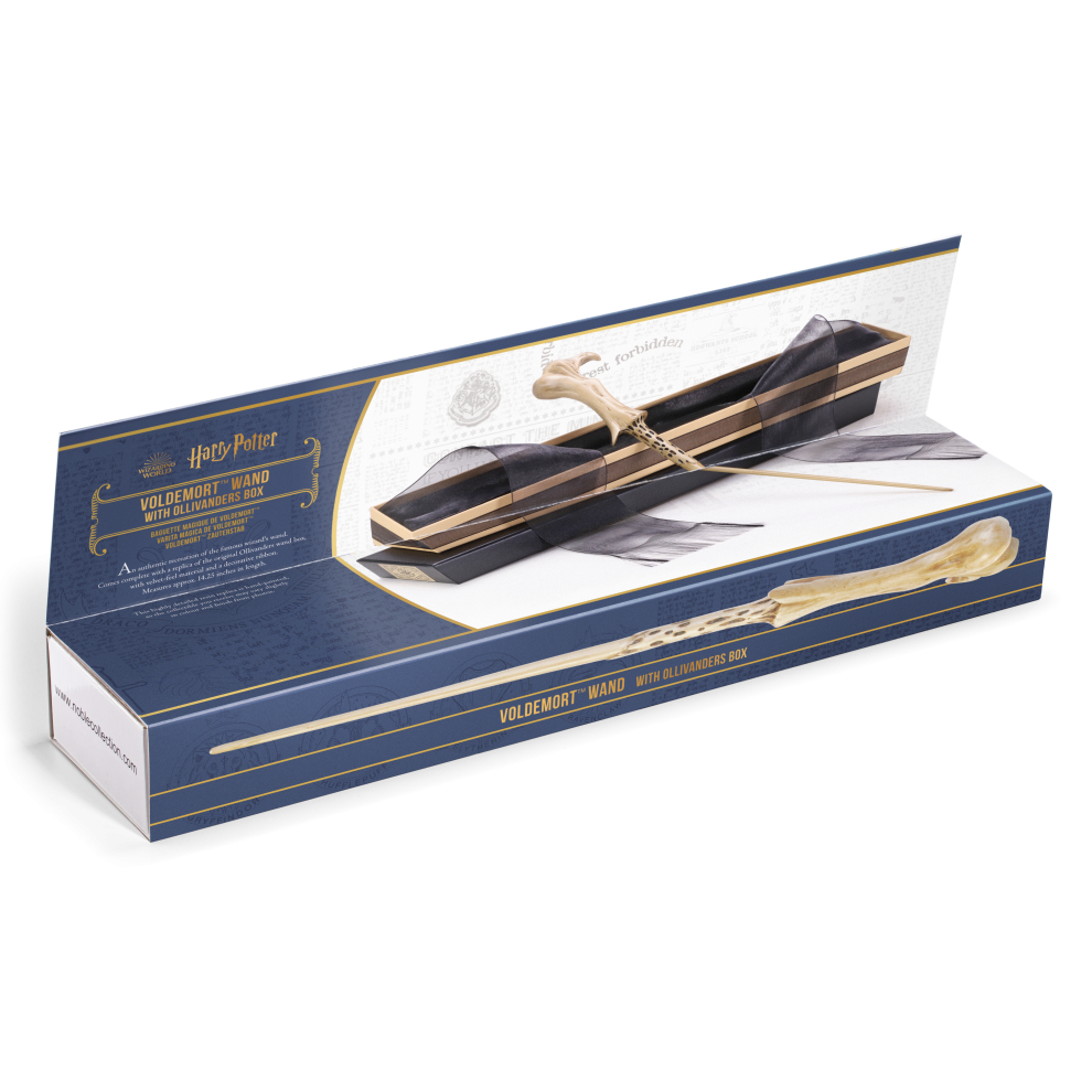 Lord Voldemort Wand – Authentic Prop Replica with Ollivanders Box