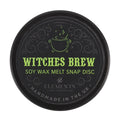Kate's Clothing Witches Brew Soy Wax Snap Disc – Vegan Hazelnut Melt