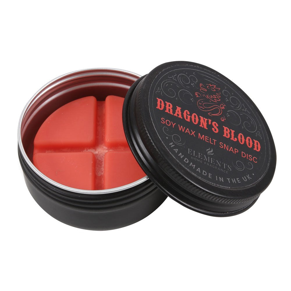 Kate's Clothing Dragon's Blood Soy Wax Melt Disc – Vegan Gothic Scent