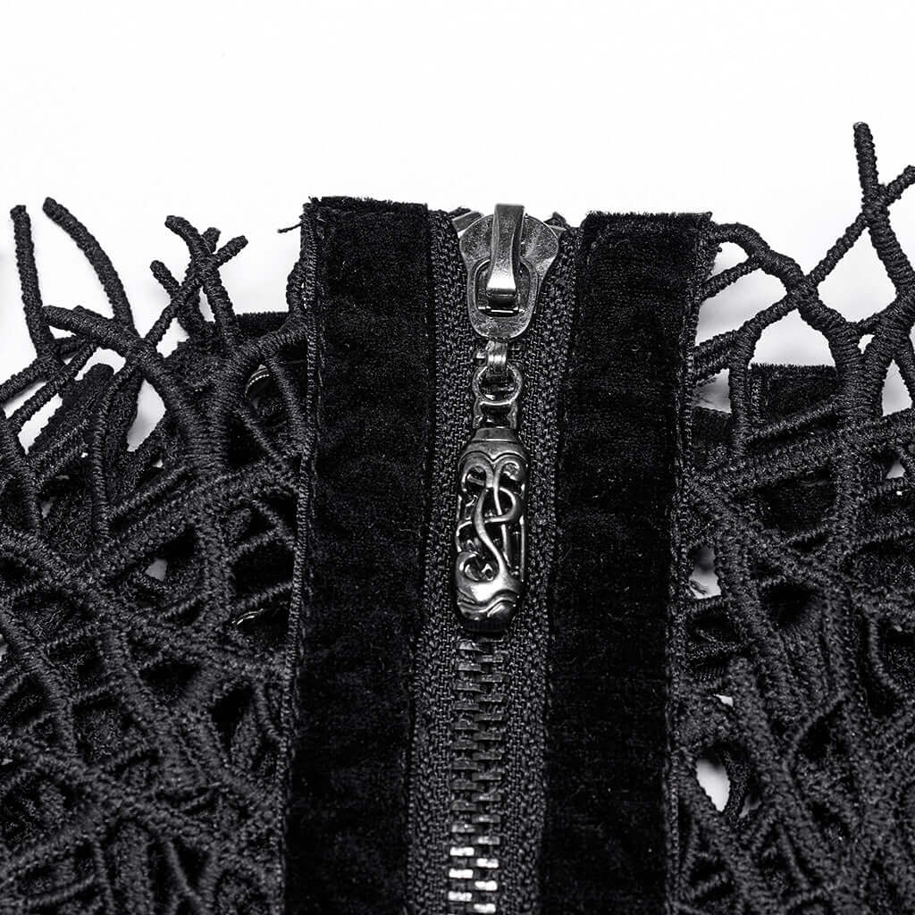 Punk Rave Bracken Waist Clincher – Withered Vine Fabric Corset Belt