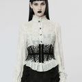 Punk Rave Bracken Waist Clincher – Withered Vine Fabric Corset Belt