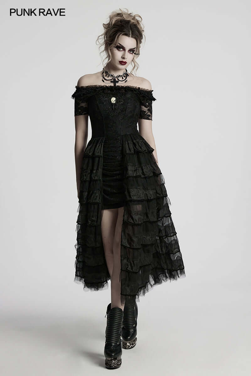 Kate's Clothing Punk Rave Steampunk Cross Necklace with Alloy Chains