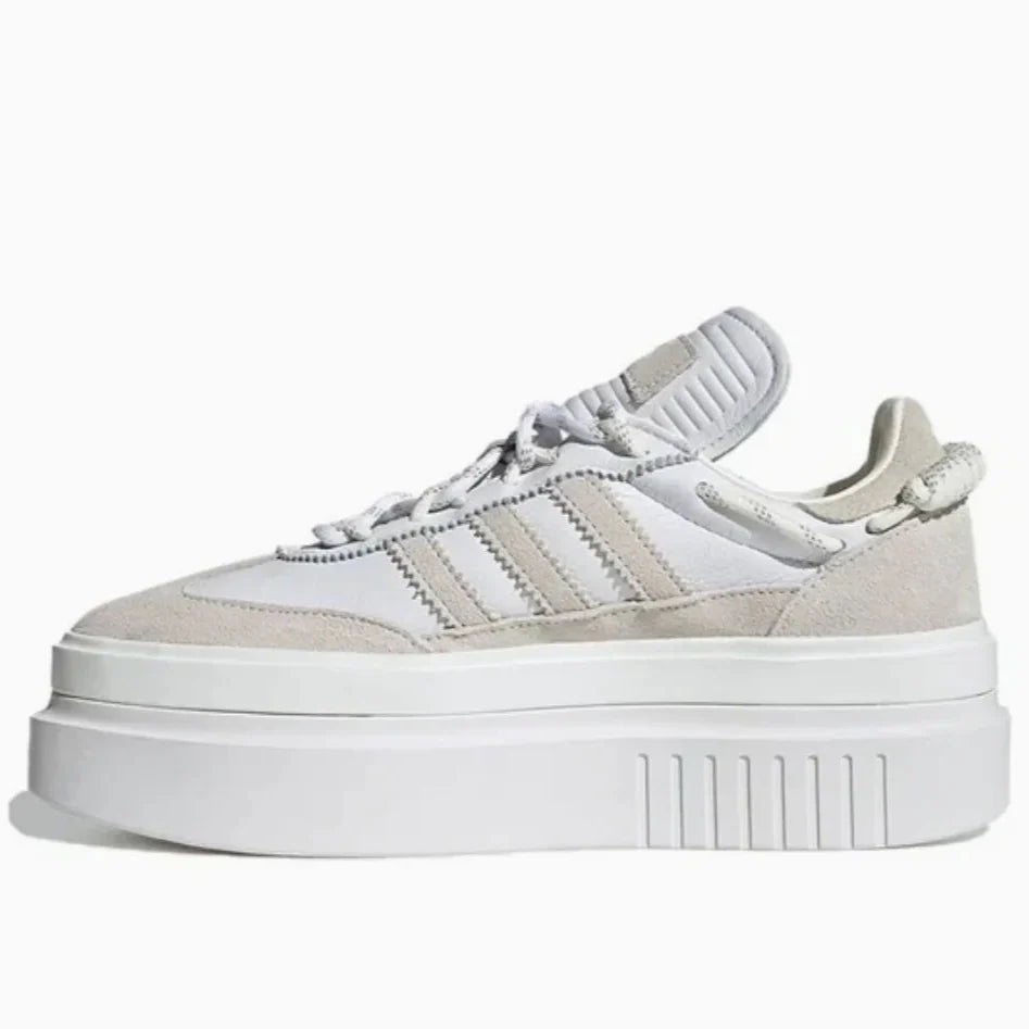 Adidas Ivy Park Super Sleek 72 Icy Park White Leather Platform Trainers
