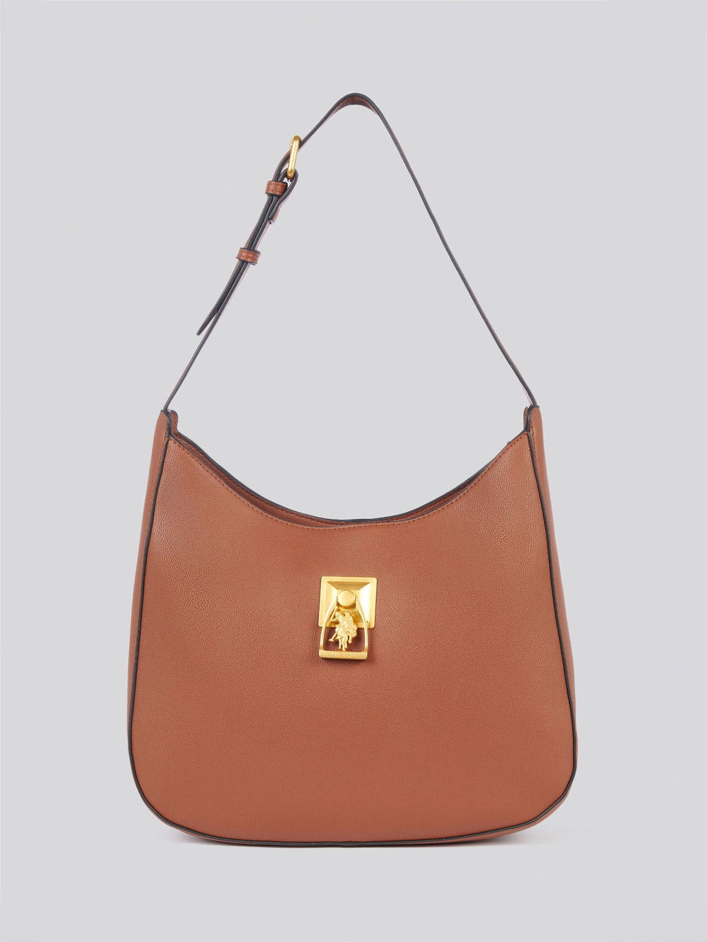 U.S. Polo Assn. Womens Earth Hobo Bag in Tan