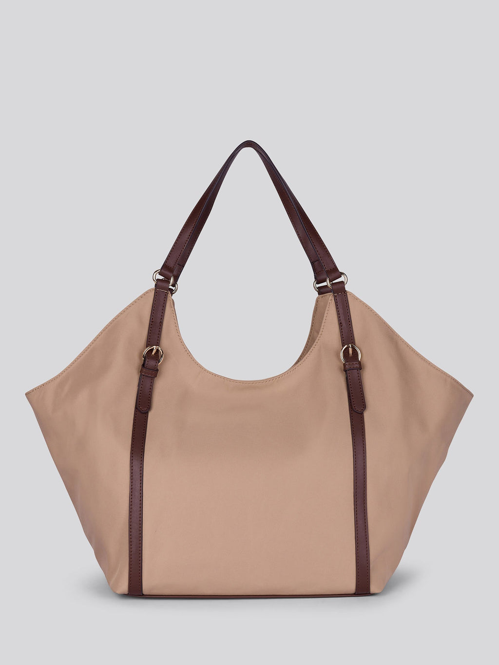 U.S. Polo Assn. Womens Houston Large Double Handle Bag Warm Taupe