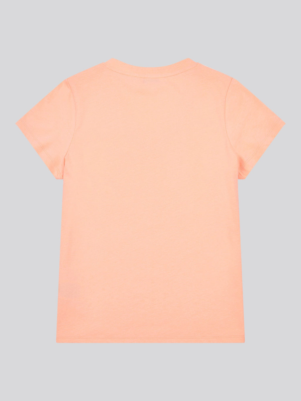 Womens V-Neck T-Shirt Peach Nectar